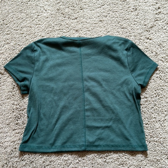 PACSUN green crop top - Picture 2 of 3